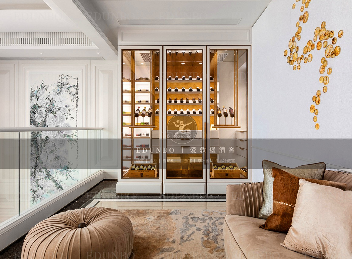 現代風格極簡酒窖