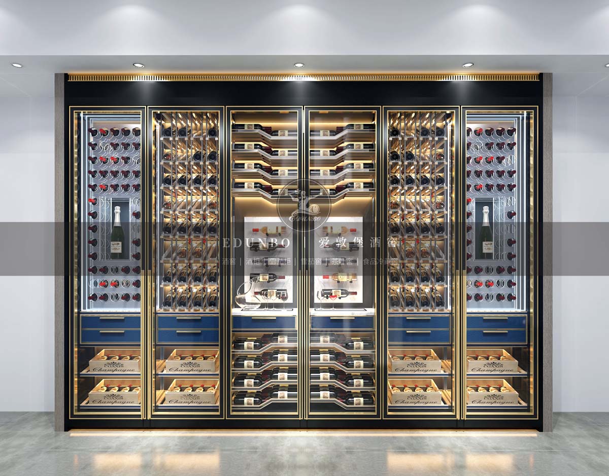 爱敦堡展厅工程案例-尊柜系列